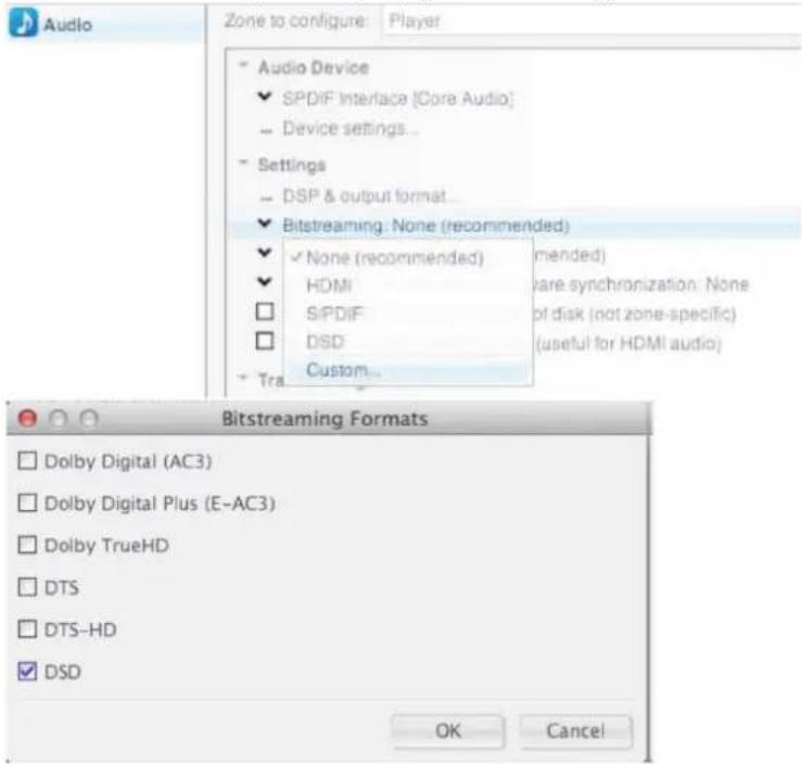 InLine 99203I - JRiver Media Center DSD DoP Einstellung unter Mac OS: - 5