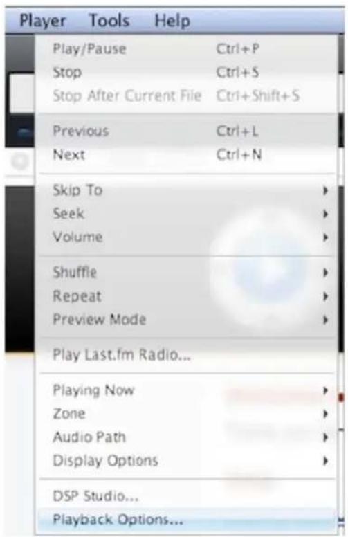 InLine 99203I - JRiver Media Center DSD DoP Einstellung unter Mac OS: - 1