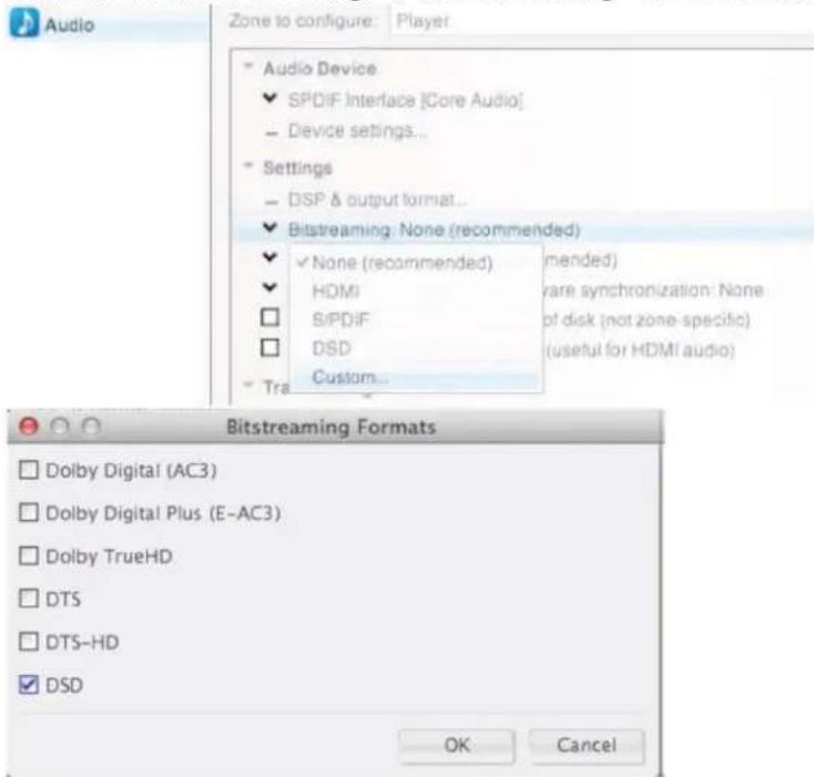 InLine 99205I - JRiver Media Center DSD DoP Einstellung unter Mac OS: - 5