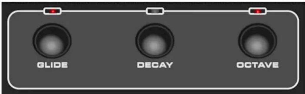 GLIDE DECAY OCTAVE