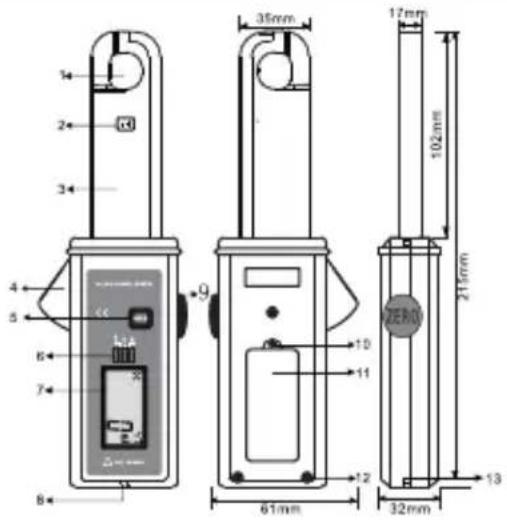 1 2 3 4 5 6 7 8 9 35mm 17mm 102mm 215mm 61mm 12 32mm 13