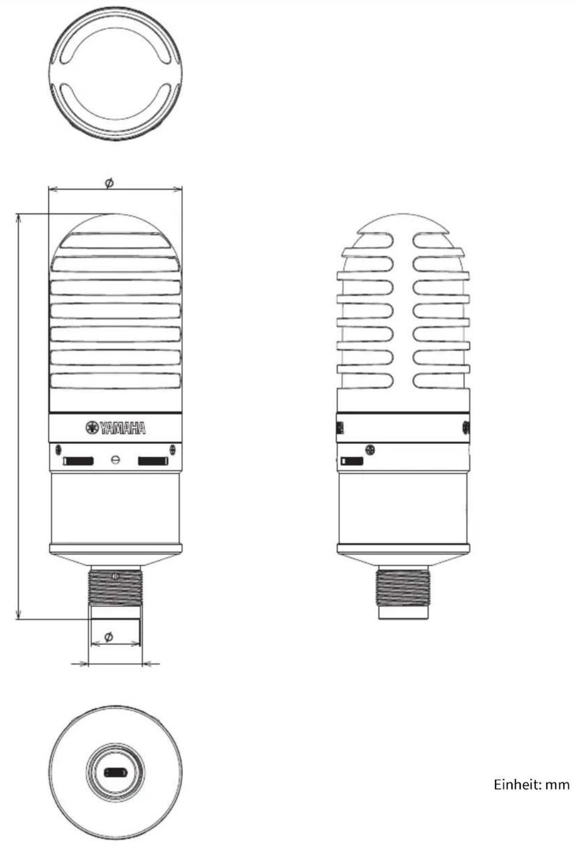 YAMAHA YCM01U - Richtcharakteristik/Frequenzgang - 3