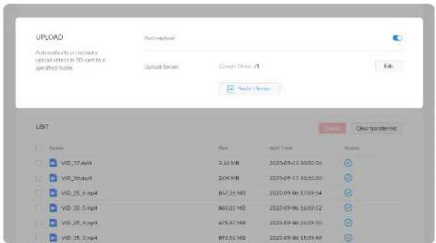 UPLOAD Automaticly in directory, optical servers in 10 card to a specified folder. Upload Server Google Driver: All Edit Search / Version LIST: Name VHD_27.mp4 VHD_28.mp4 VHD_25_5.mp4 VHD_25_5.mp4 VHD_25_4.mp4 VHD_25_3.mp4 File Auto Time 2.60 MB 2023-09-12 10:00:36 2004 MB 2023-09-12 10:00:30 657.25 MB 2023-09-06 12:09:54 683.02 MB 2023-09-06 14:09:52 678.21 MB 2023-09-06 14:09:50 692.52 MB 2023-09-06 15:39:49 Clear transferred