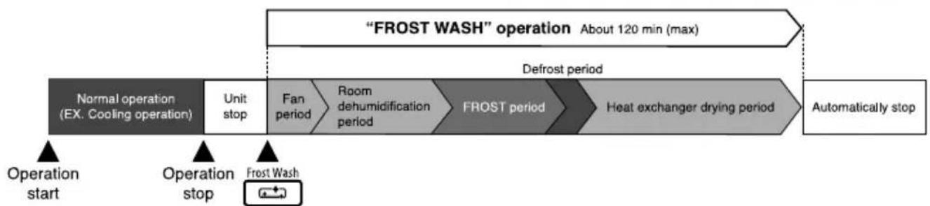 HITACHI RAK-VH13PCAST - FROST WASH (MANUAL OPERATION) - 1