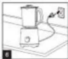 Line drawing of a blender on a kitchen appliance (no text or symbols)