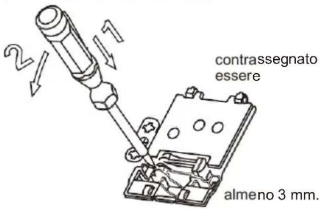contrassegnato essere almeno 3 mm.