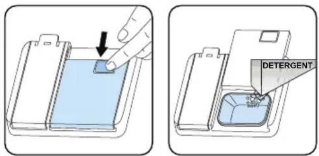 Nabo GSI 1050 - Spülmittel einfüllen - 1