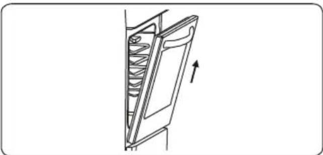 Nabo EBO 6400 - Ausbauen der Backofentür - 3