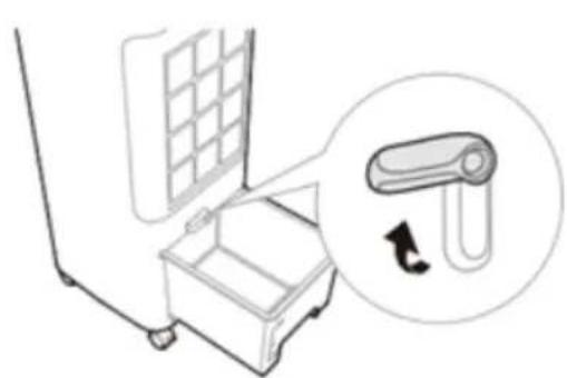 Nabo Aircool Easy - ■ Anleitung zum Einfüllen von Wasser und zur Reinigung des Wassertanks - 1
