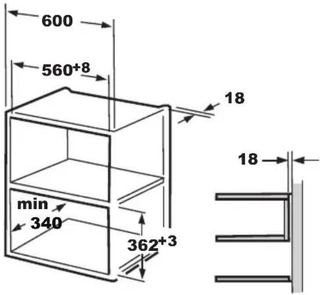 Nabo MWE 2050 - Einbaumöbel - 1