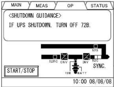 MITSUBISHI M9950 - Start-up/Shut-down Procedure (Single Module System) - 25