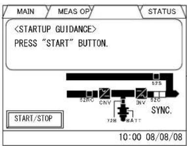 MITSUBISHI M9950 - Start-up/Shut-down Procedure (Single Module System) - 13