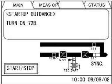 MITSUBISHI M9950 - Start-up/Shut-down Procedure (Single Module System) - 10