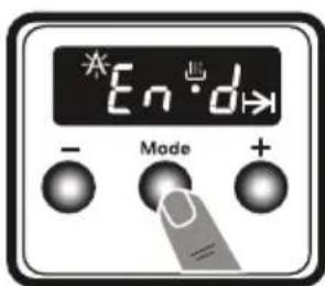 Nabo HS 4062 - Einstellen der Zeit für vollautomatischen Betrieb - 4