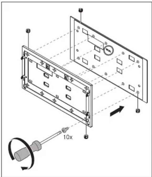 Diagram illustrating a device's internal components and 10x speed adjustment, with labeled parts and directional arrows.