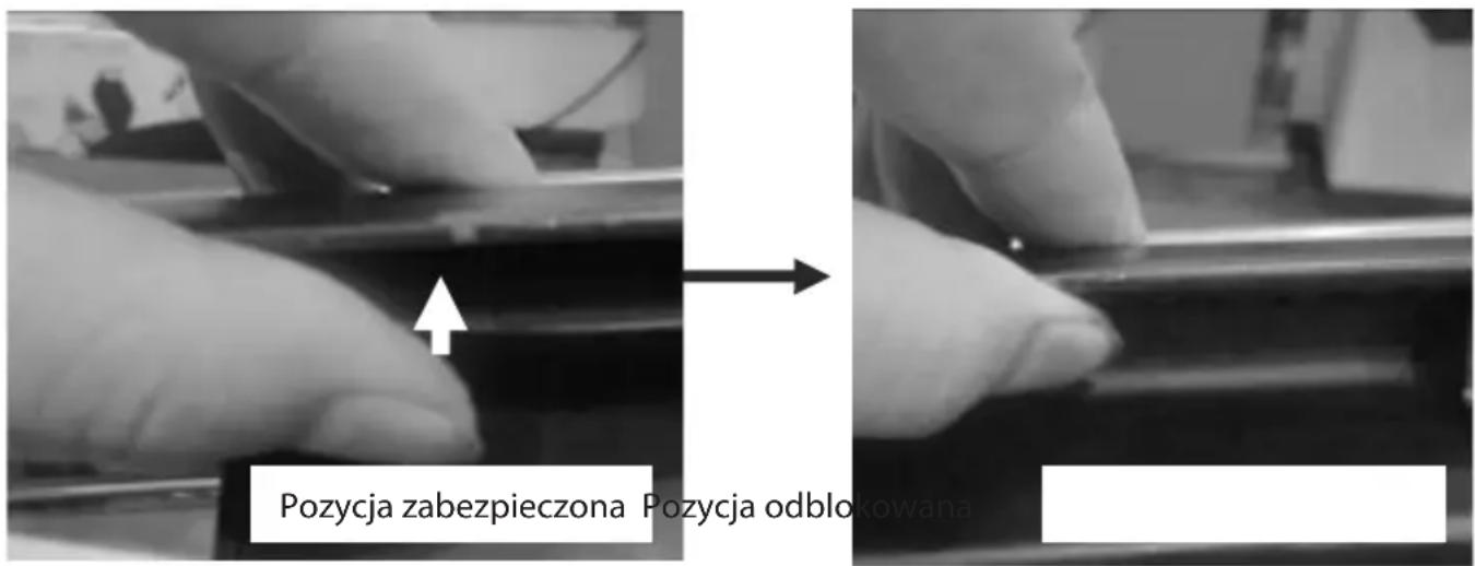 Pozycja zabezpieczona Pozycja odblokowana