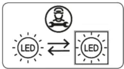 DAEWOO FKM295ELR0ES-2 - Substituir a iluminação LED - 2