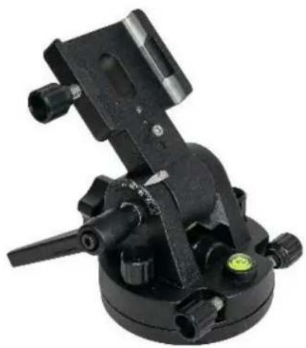 iOptron SkyHunter - STEP 2. Attach SkyHunter mount onto a tripod: EQ mode - 1