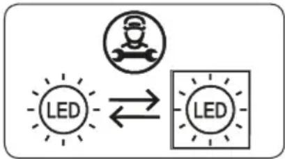 DAEWOO FTL312EWT0ES - Substituir a iluminação LED - 2