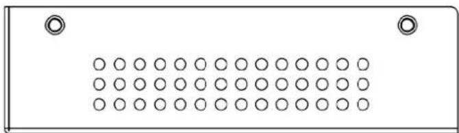 Pure electrical circuit lines without any symbols