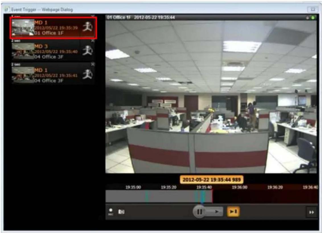 Event Trigger -- Webpage Dialog MD 1 2012/05/22 19:35:39 01 Office 1F MD 3 2012/05/22 19:35:40 04 Office 3F MD 1 2012/05/22 19:35:41 04 Office 3F 01 Office 1F 2012-05-22 19:35:44 2012-05-22 19:35:44 989 19:35.00 19:35.20 19:35.40 19:36.00 19:36.20 19:36.40 REC