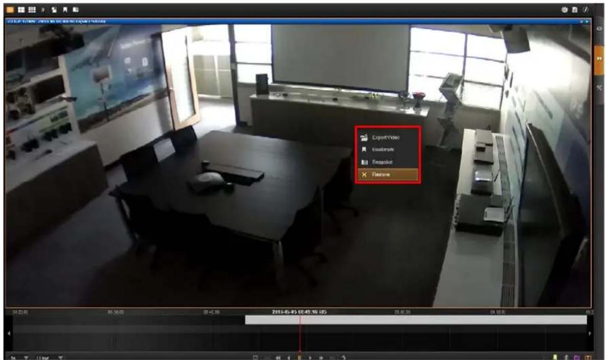 ExportVideo Trademark Snapshot Remove