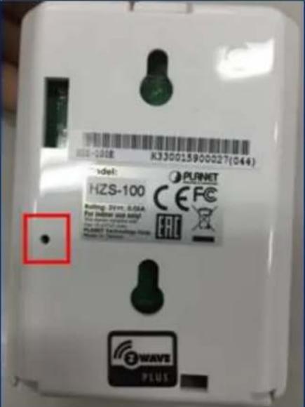 Planet HZS-200 - Configuring Z-Wave via HTS-1000P - 18