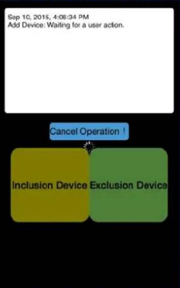 Planet HZS-200 - Step 1. Include a Z-Wave device via smart phone (Android/iOS). - 4