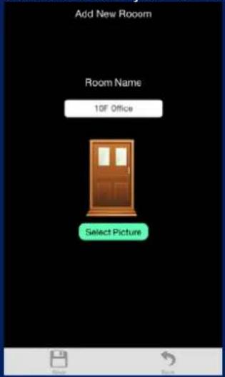 Add New Room Room Name 10F Office Select Picture