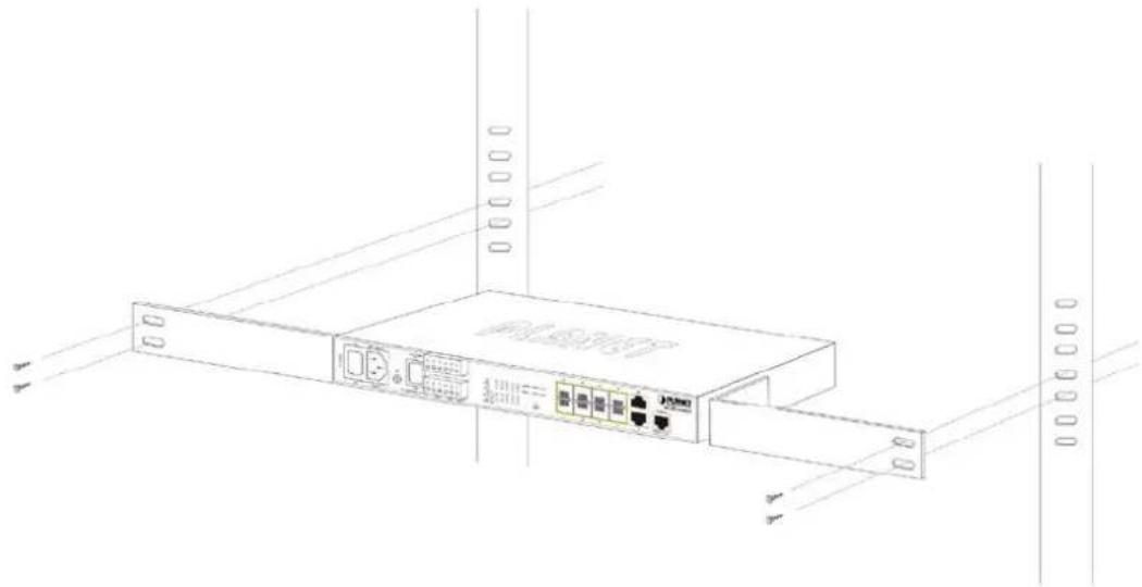 Planet MGSD-10080F - Rack Mounting - 3