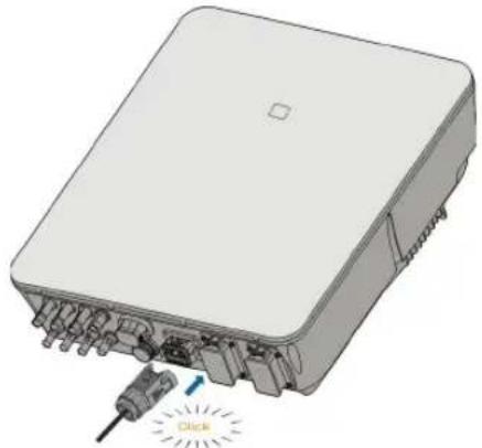 Sungrow SH5.0RT - Installieren des COM-Steckers - 2