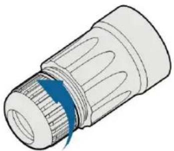 Sungrow SH5.0RT - Zusammenbau des LAN-Anschlusses - 3