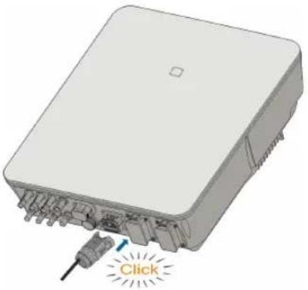 Sungrow SH5.0RT - Installieren des COM-Steckers - 2