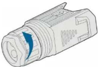 Sungrow SH5.0RT - Zusammenbau des COM-Anschlusses - 1