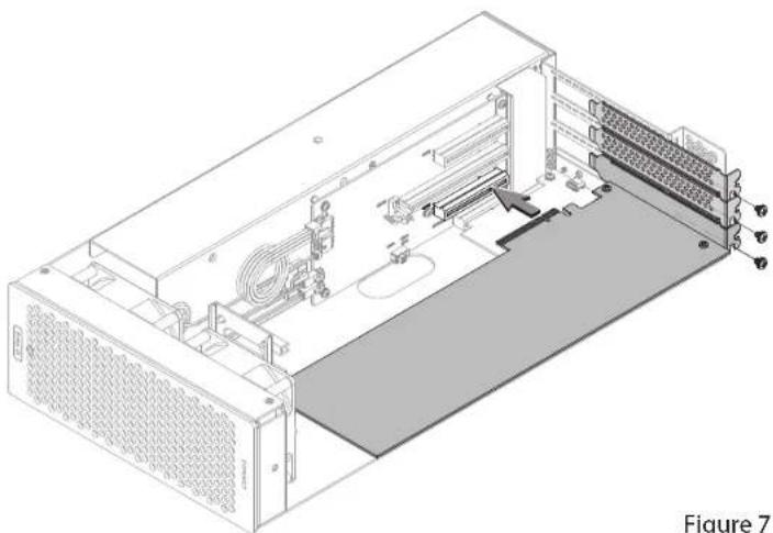 Isometric technical diagram of an internal server rack with ventilation ducts and connectors (no text or labels)