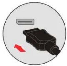 LENOVO ThinkVision T2364t - Connecting and turning on your monitor - 6