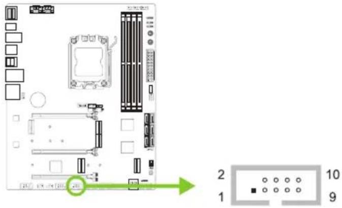 BIOSTAR X670E VALKYRIE - THUNDERBOLT: Thunderbolt 커넥터 - 1