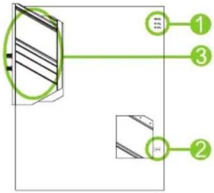 Diagram showing a mechanical or optical setup with labeled components and directional arrows