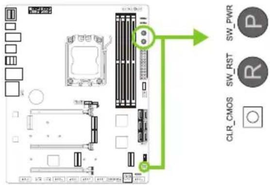 BIOSTAR X670E VALKYRIE - 터치버튼 - 1