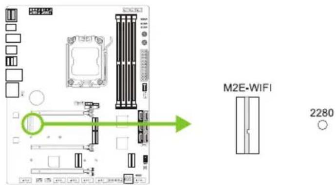M2E-WIFI 2280
