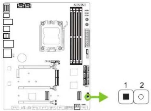 BIOSTAR X670E VALKYRIE - 점퍼 & 스위치 설정 - 1