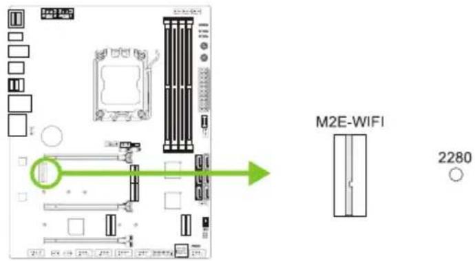 M2E-WIFI 2280