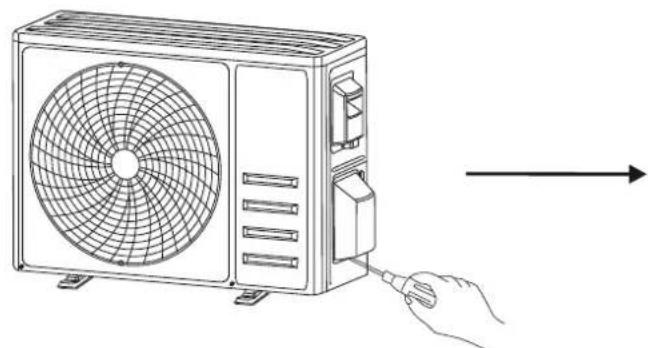 CORBERO CSP18AUSTRAL - Paso5: Conecte el tubo de refrigerante - 1