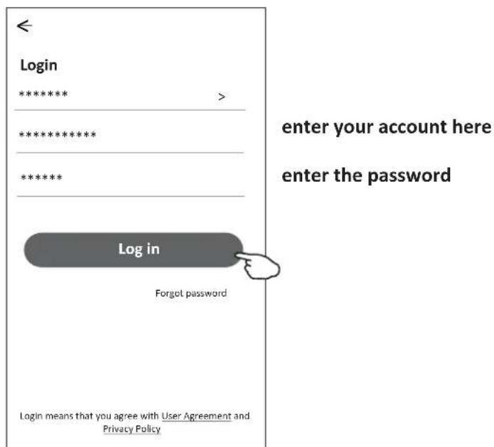 < Login ******* > ****************** ****************** Log in Forgot password Login means that you agree with User Agreement and Privacy Policy enter your account here enter the password