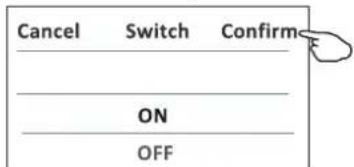 CORBERO CSP12MISTRAL - Forma de control 2-Configuración del temporizador (apagado) - 4