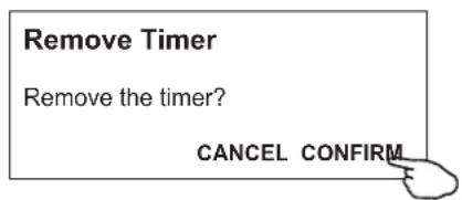 Remove Timer Remove the timer? CANCEL CONFIRM