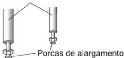 Porcas de alargamento