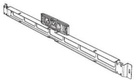 Audac IMEO2 - Attach the wall support bar - 1