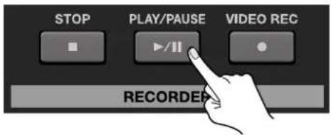 STOP PLAY/PAUSE VIDEO REC RECORDED