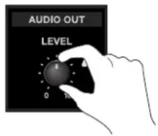 AUDIO OUT LEVEL 0 To